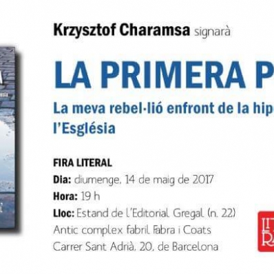 La primera pedra a Fira Literal